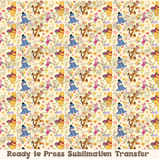 Smell the Flowers - Sublimation Sheet