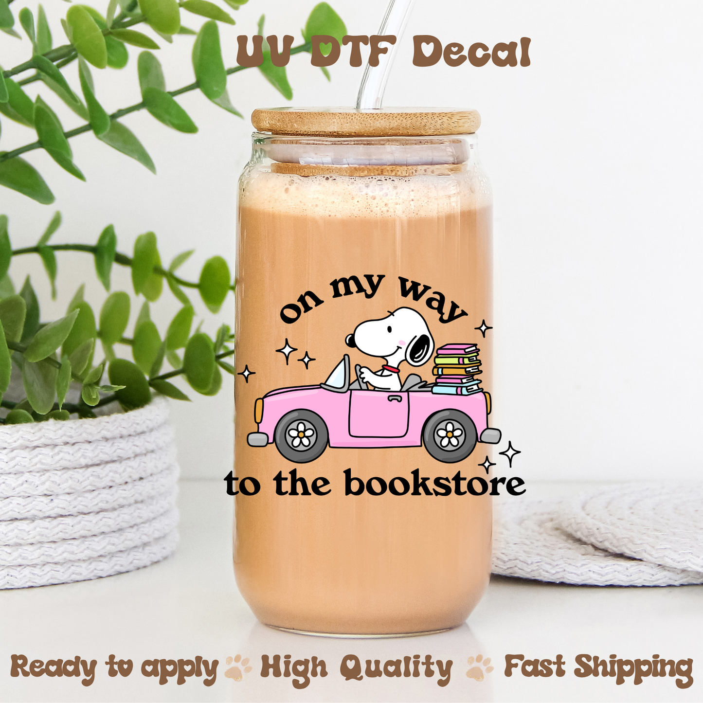 Sn Bookstore - UVDTF Decal