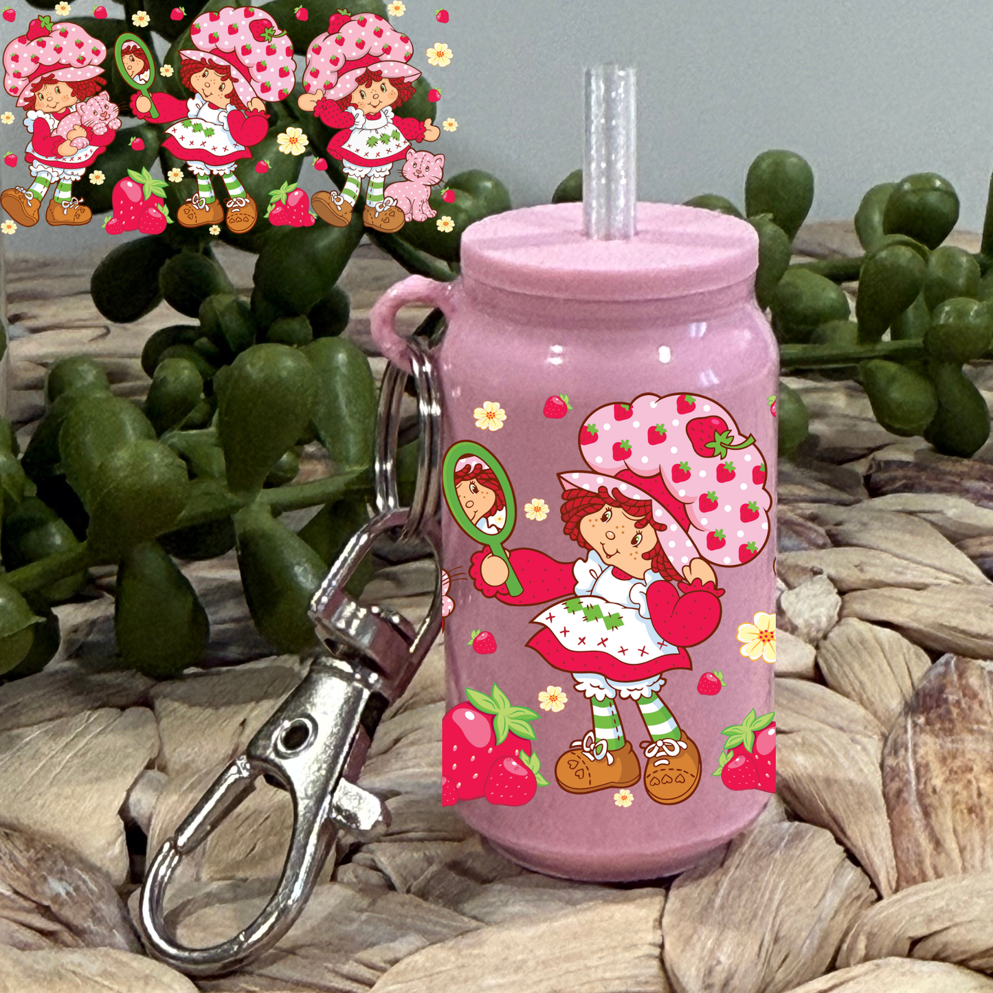 STBR -Glass Can Keychain UV DTF Wrap