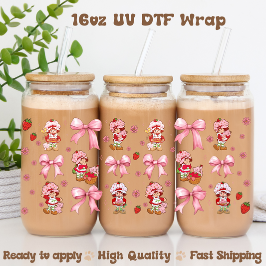 Stbr Coquette -16oz UV DTF Wrap