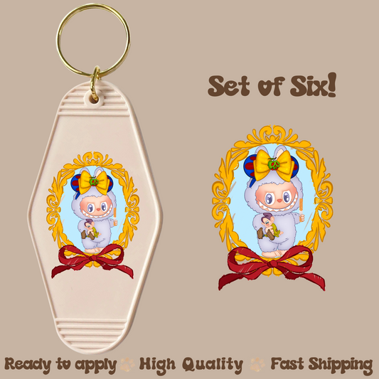 SW Lab - UV DTF Motel Keychain Decal