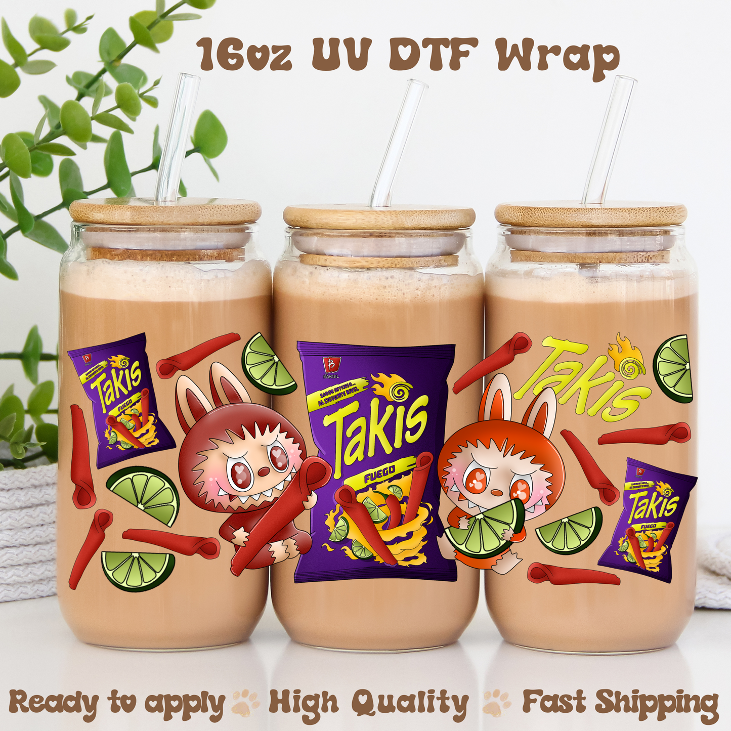 T Bubu - 16oz UV DTF Wrap