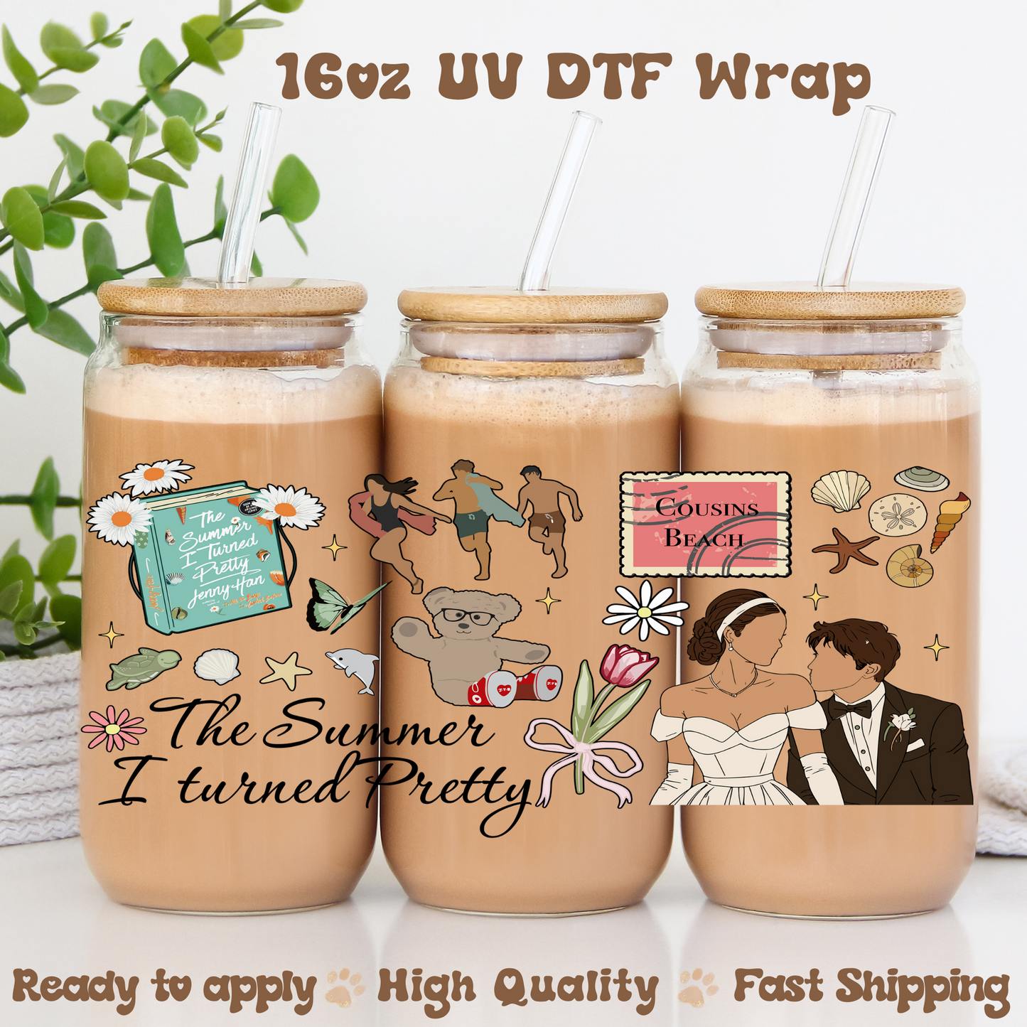 The Summer II -16oz UV DTF Wrap