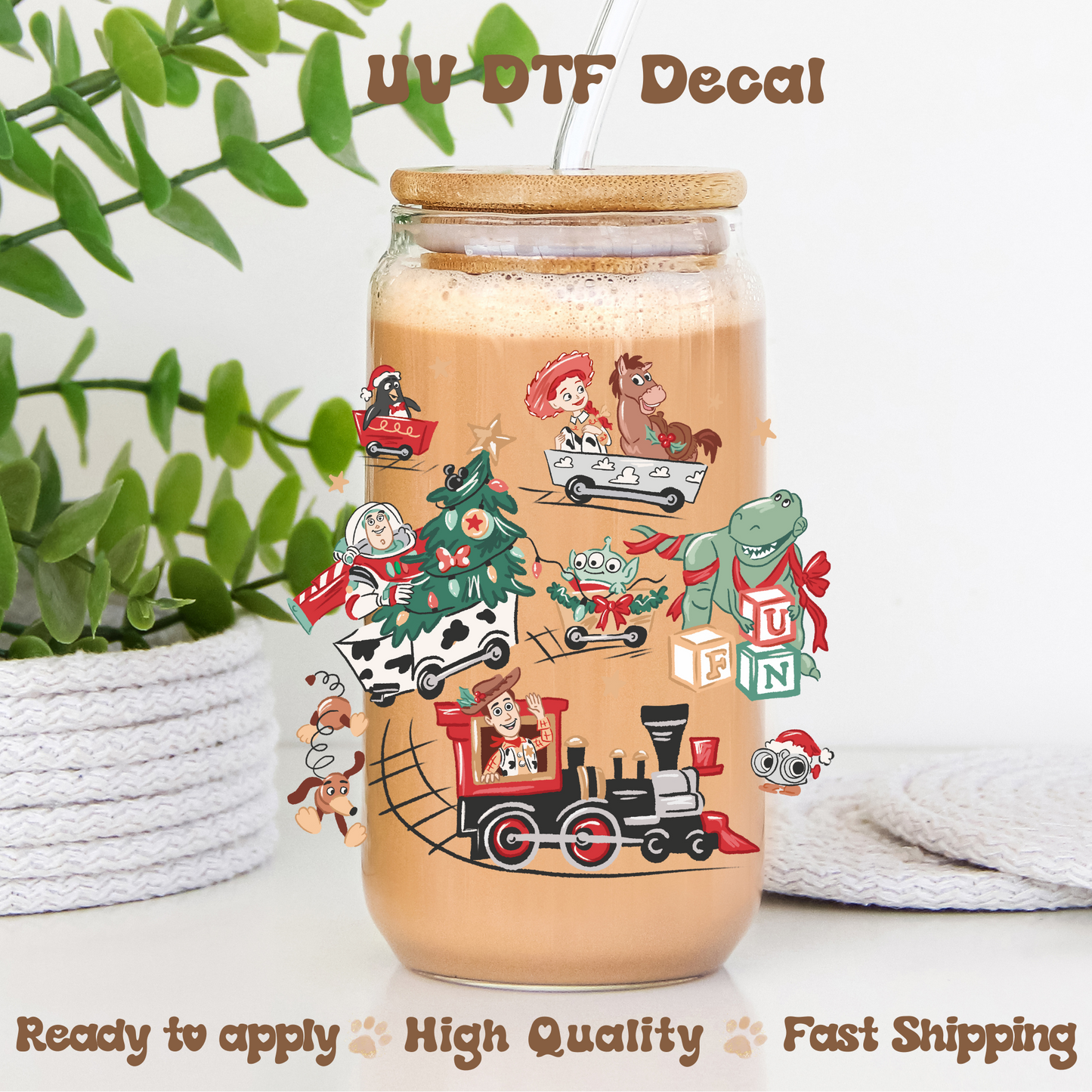 Toys Fun Christmas - UVDTF Decal