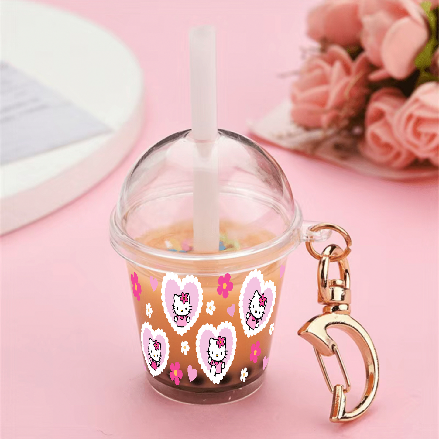 V Day Cat- Mini UV DTF Wrap (set of 5)