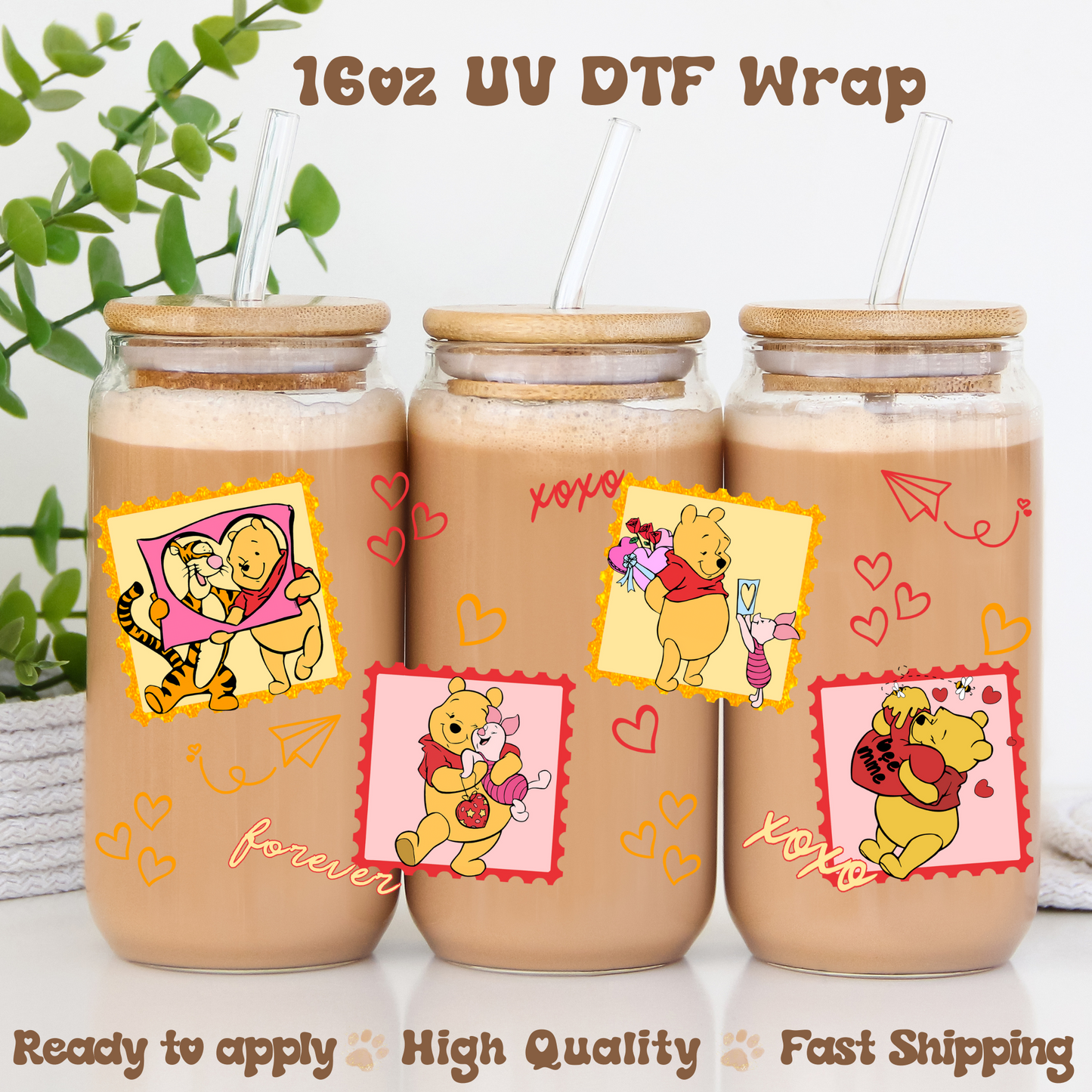 VLT Bear - 16oz UV DTF Wrap