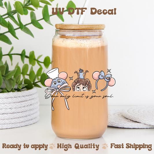 Your Only Limit Ears - UVDTF Decal