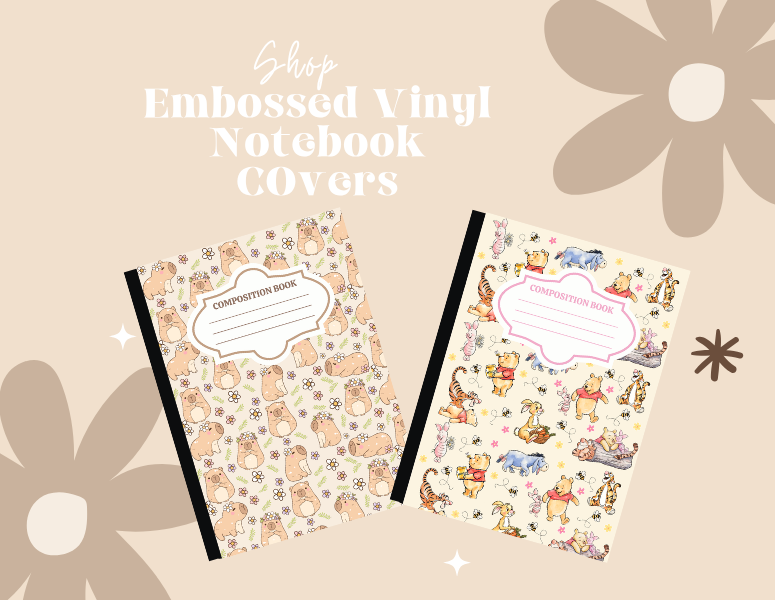 Vinyl Notebook Covers