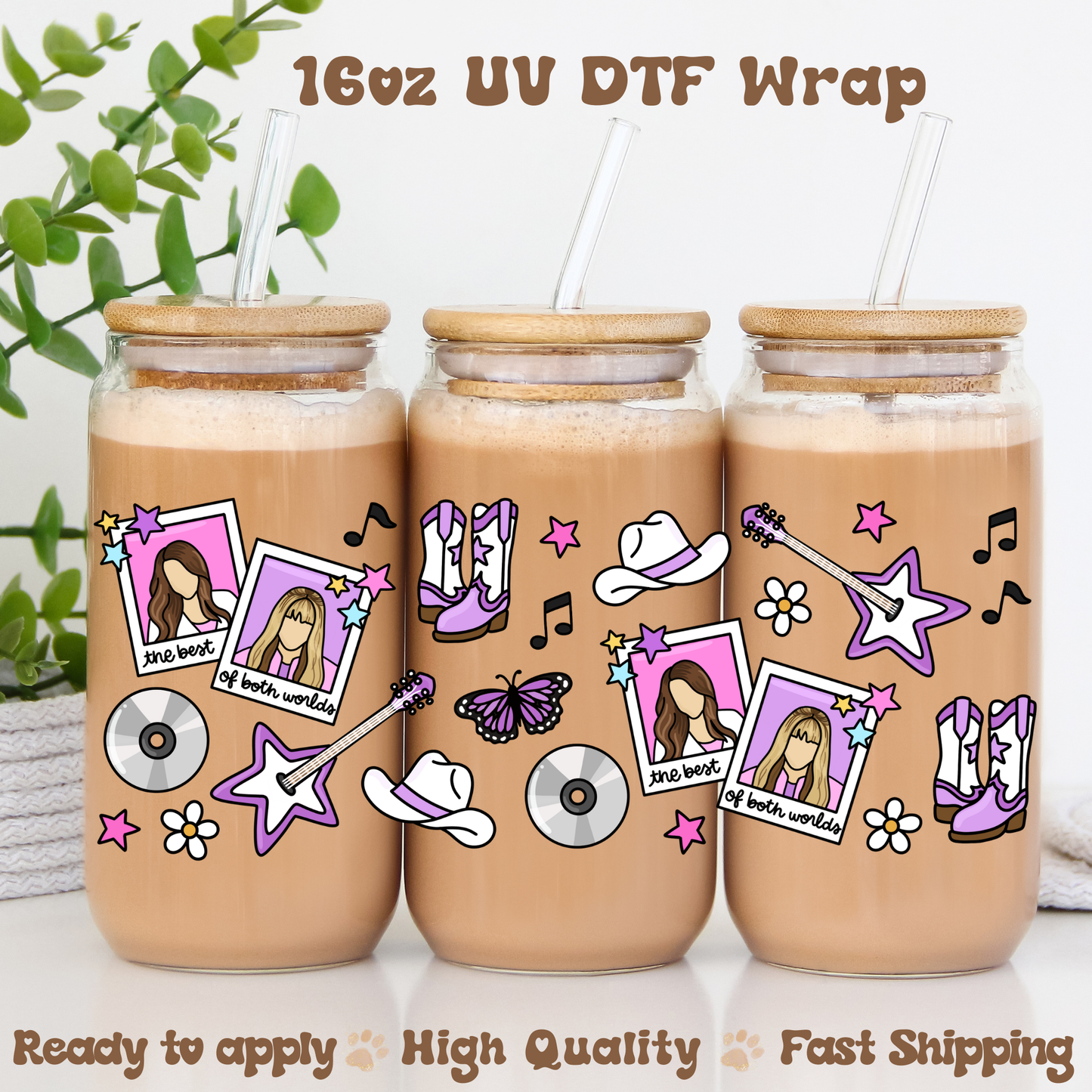 HM   - 16oz UV DTF Wrap