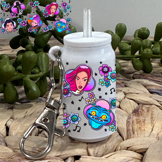 KPDH - Glass Can Keychain UV DTF Wrap