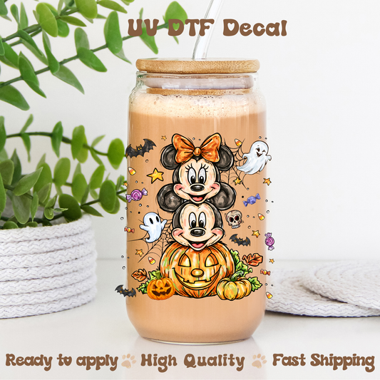 MM Pumpkins and Ghosts- UVDTF Decal
