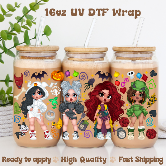 NBC Girls  -16oz UV DTF Wrap