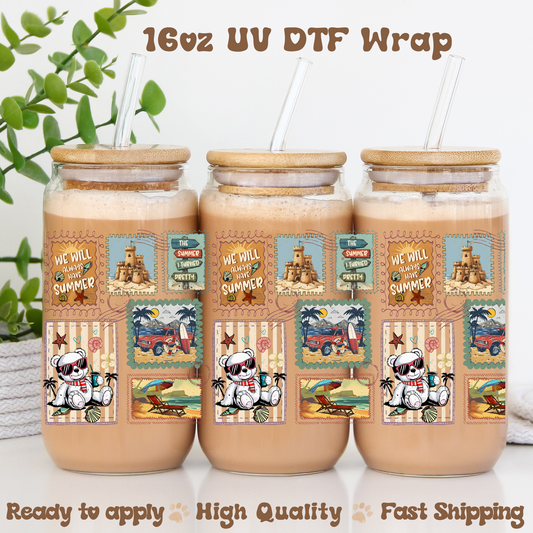 The Summer IV  -16oz UV DTF Wrap
