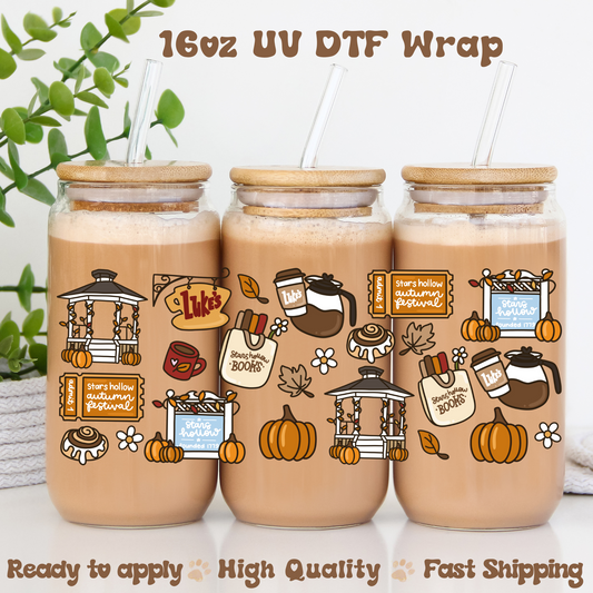 Autumn Festival -16oz UV DTF Wrap