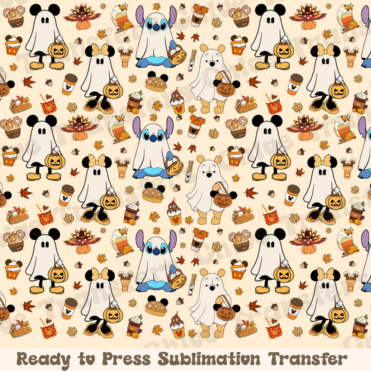 Autumn Ghosts - Sublimation Sheet