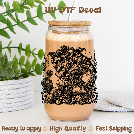 B&B Black Ink -UVDTF Decal