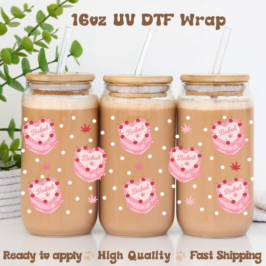 Baked - 16oz UV DTF Wrap