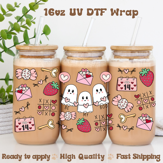 Be my Boo - 16oz UV DTF Wrap