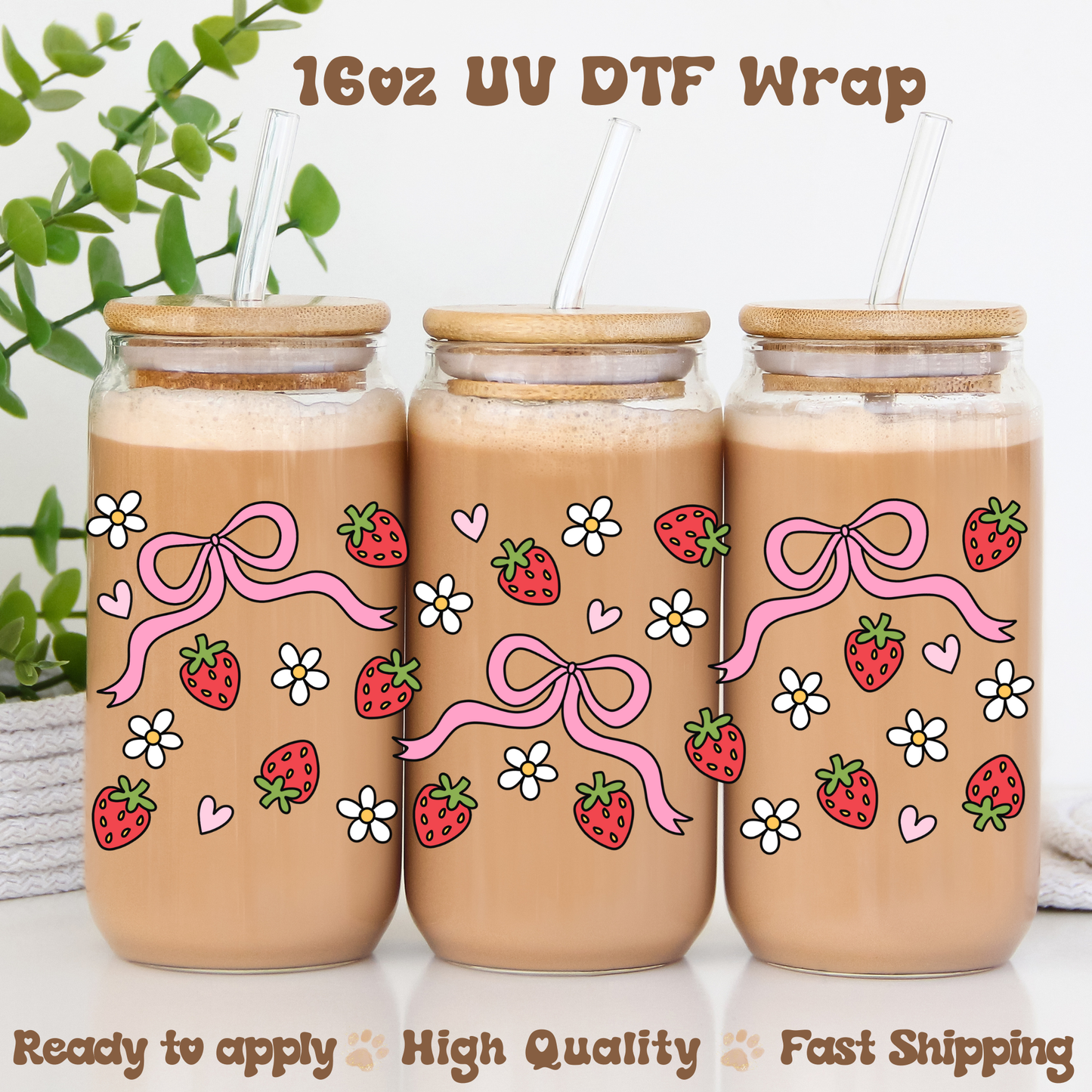 Berries - 16oz UV DTF Wrap