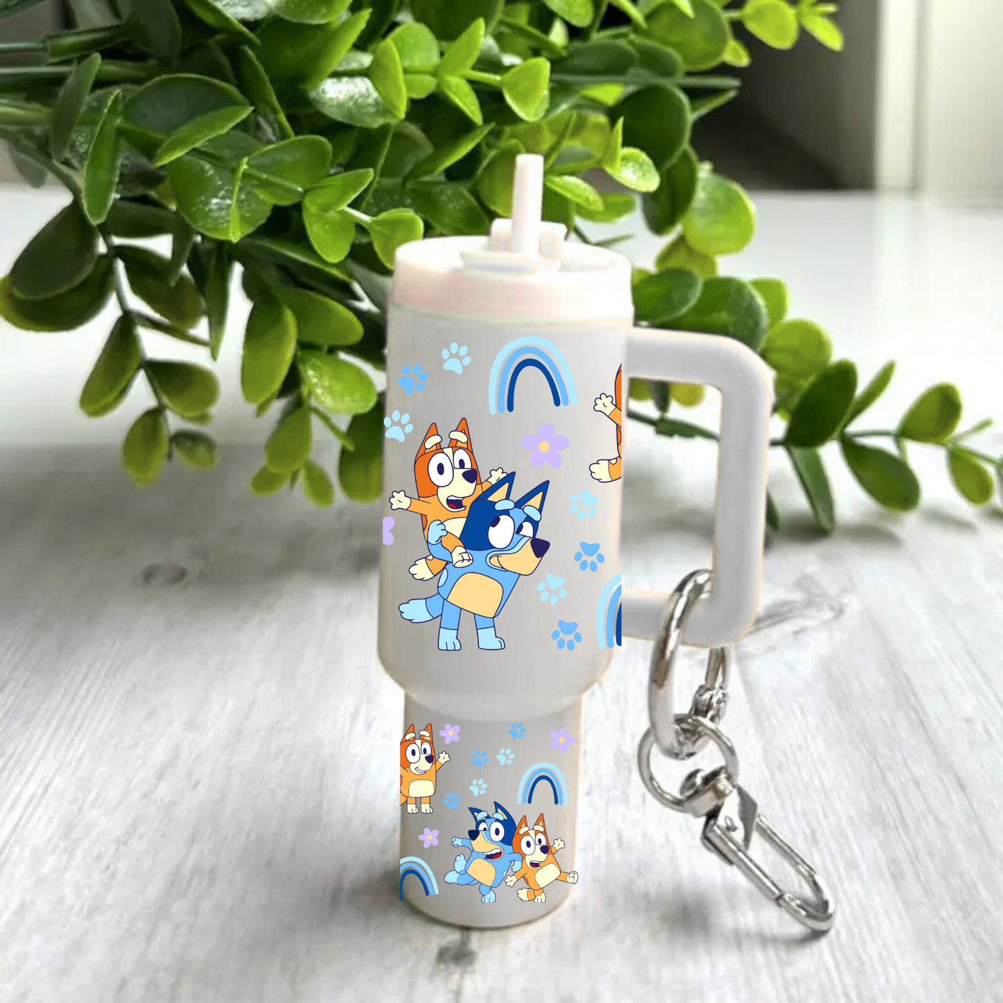 Blue Rainbows -Mini tumbler wrap