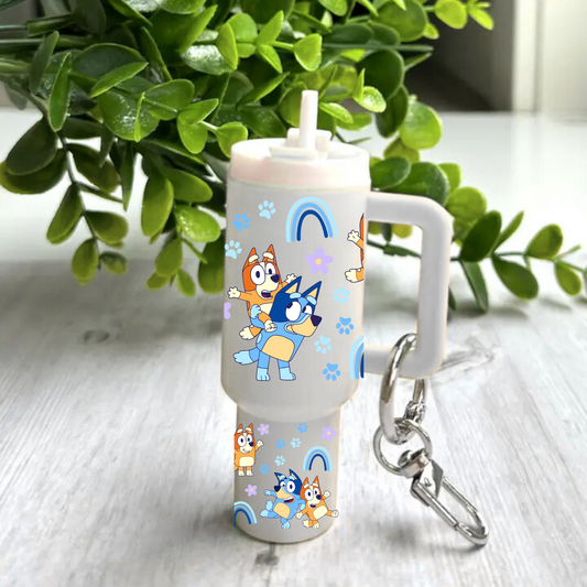 Blue Rainbows -Mini tumbler wrap