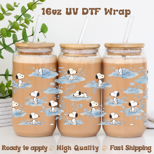 Blue Sn - 16oz UV DTF Wrap