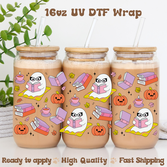 Bookish Ghoul - 16oz UV DTF Wrap