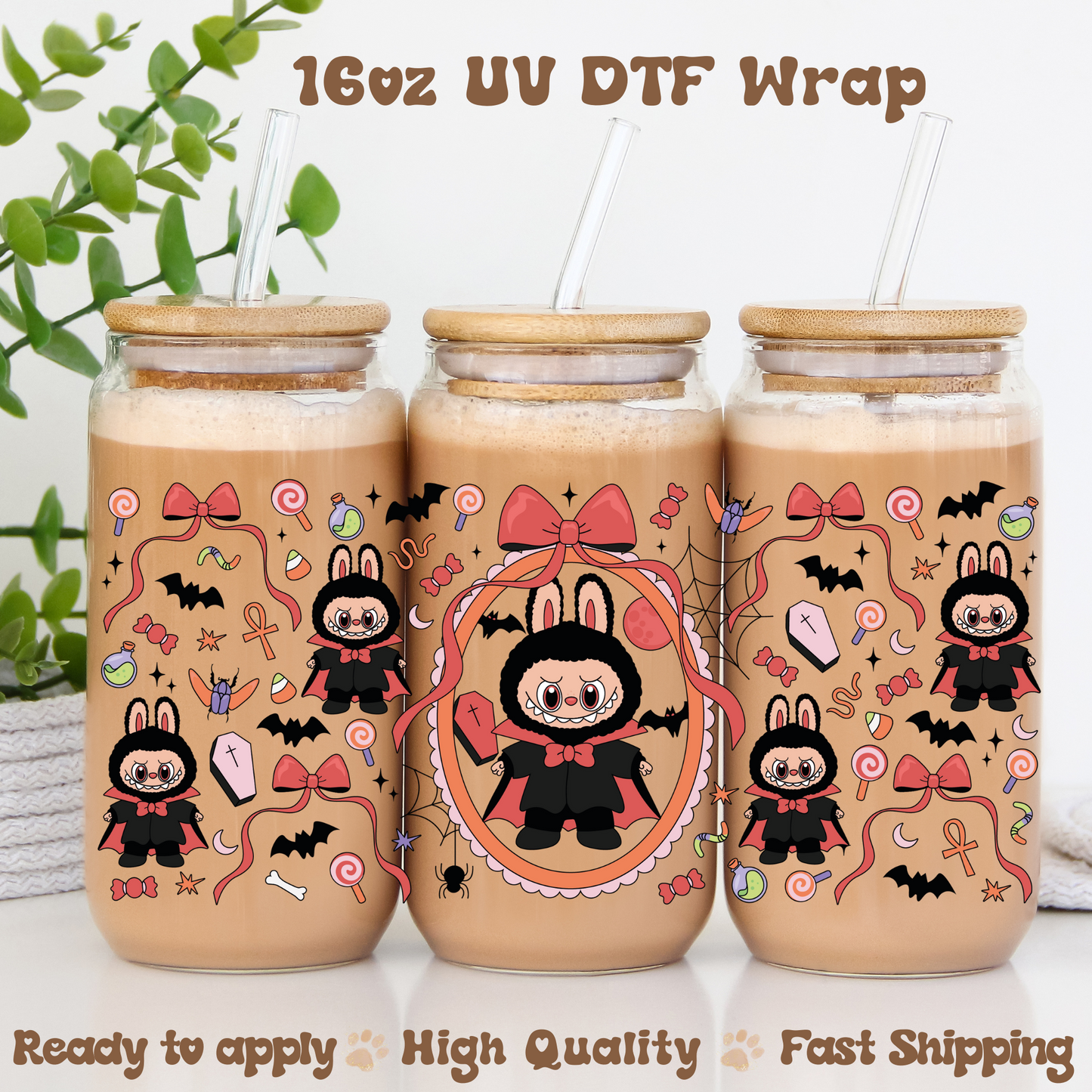 Bubu Vampire - 16oz UV DTF Wrap