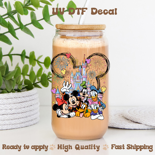 Castle Friends - UVDTF Decal