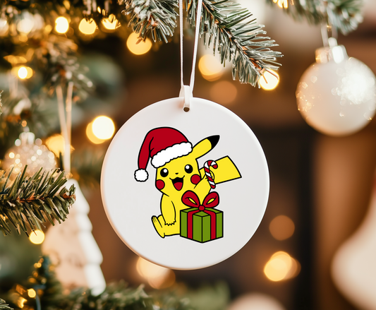 Christmas P -UVDTF Ornament Decal