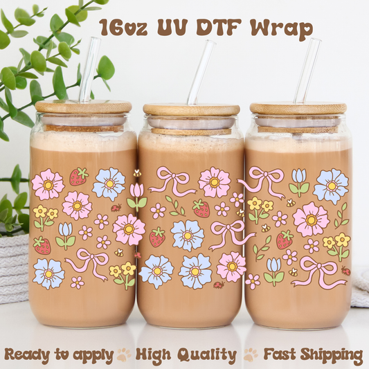 Cottage - 16oz UV DTF Wrap