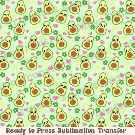 Cute Avocados - Sublimation Sheet