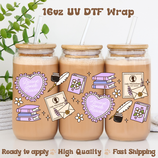 Dearest - 16oz UV DTF Wrap