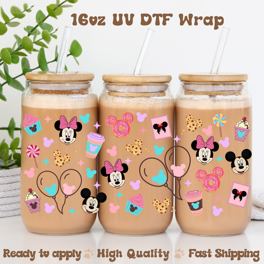 Delicious Snacks - 16oz UV DTF Wrap