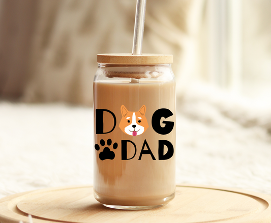 Dog Dad - UVDTF Decal