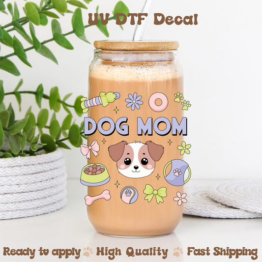 Dog Mom Stuff -UVDTF Decal