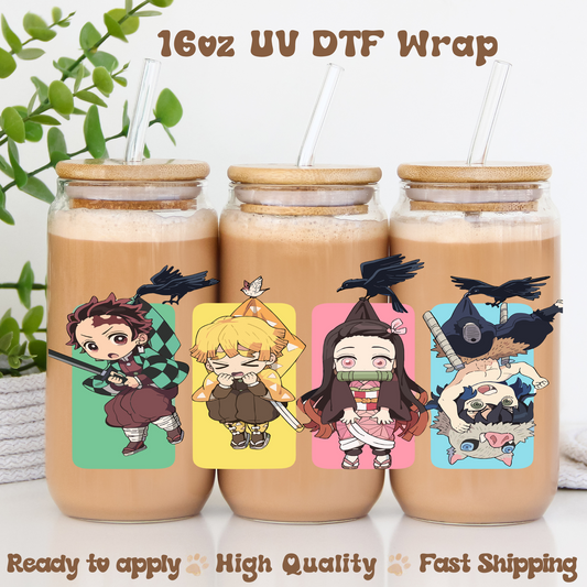 D SL - 16oz UV DTF Wrap