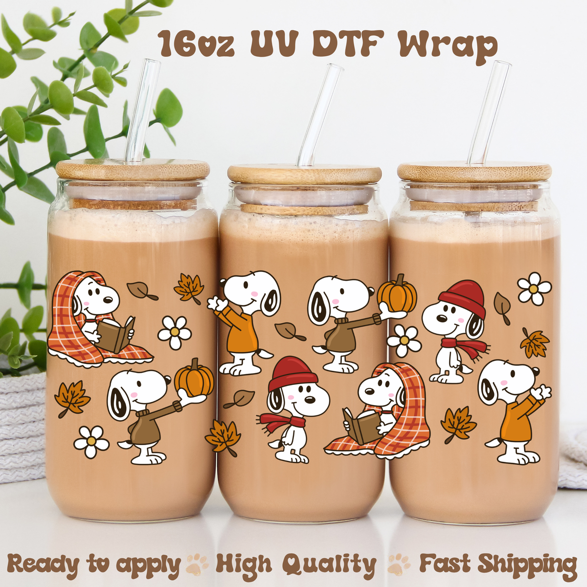 Fall Snp- 16oz UV DTF Wrap