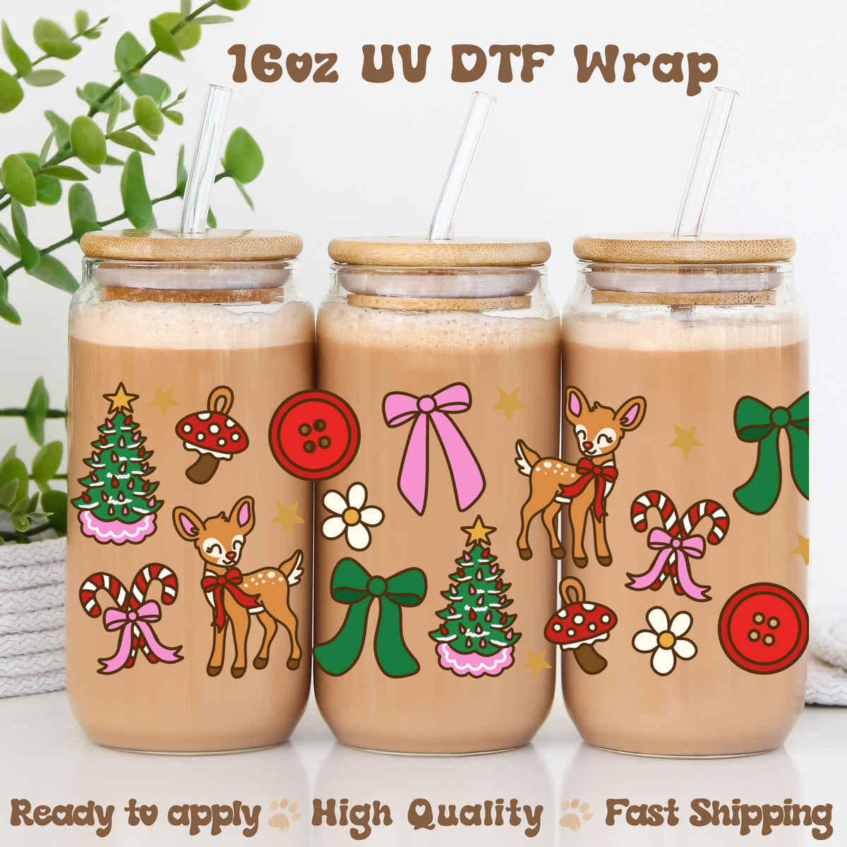 Festive  - UV DTF Wrap