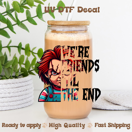 F Forever - UVDTF Decal