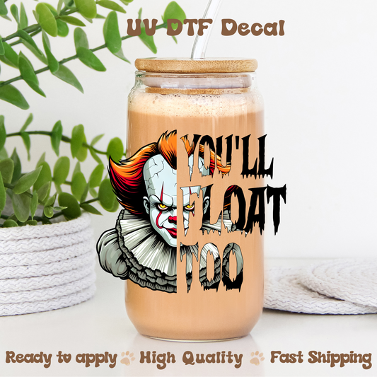 Float - UVDTF Decal