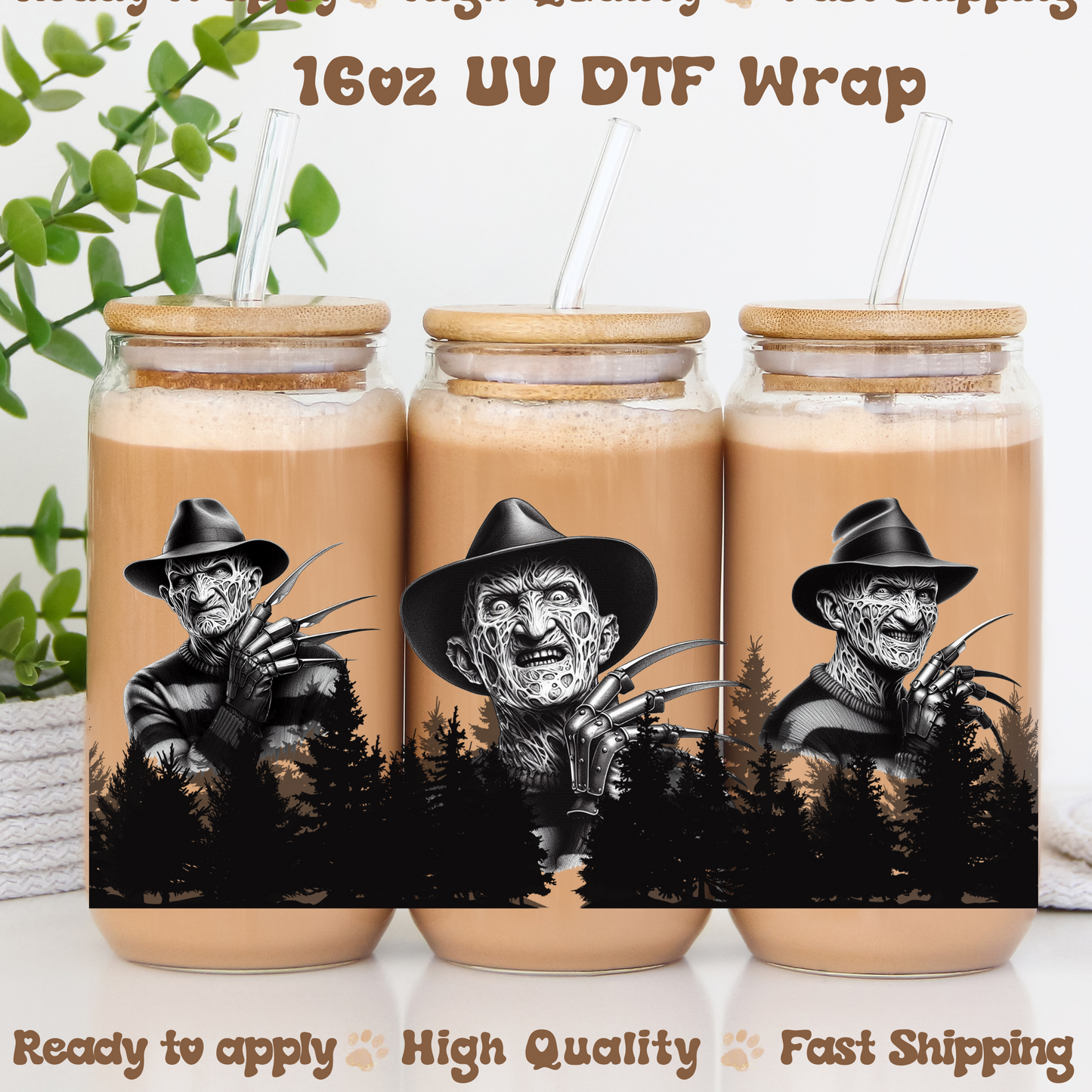 Fred -16oz UV DTF Wrap