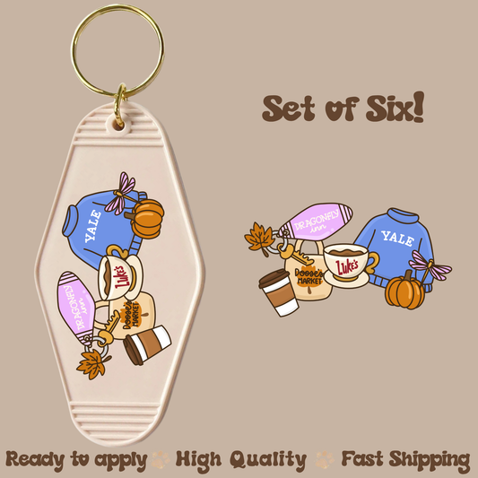 GG Dragonf - UV DTF Motel Keychain Decal