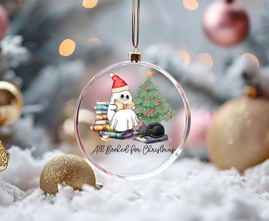 Ghost books -UVDTF Ornament Decal