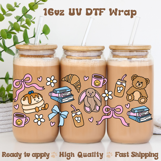Girly - 16oz UV DTF Wrap