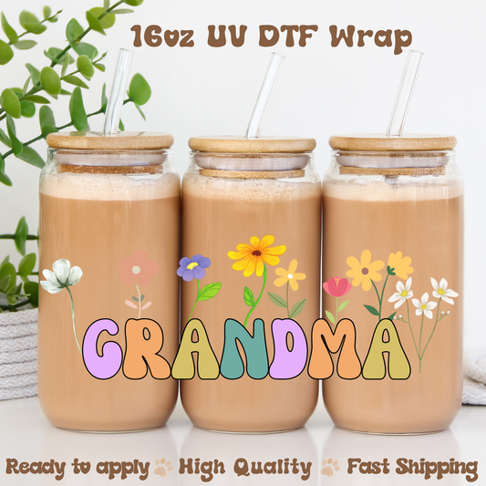Grandma - 16oz UV DTF Wrap