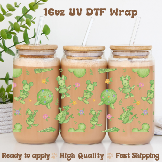 Green Magic   - 16oz UV DTF Wrap