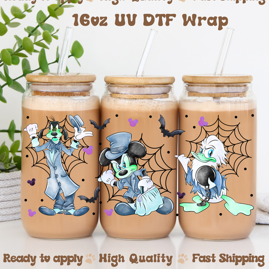Halloween Night -16oz UV DTF Wrap