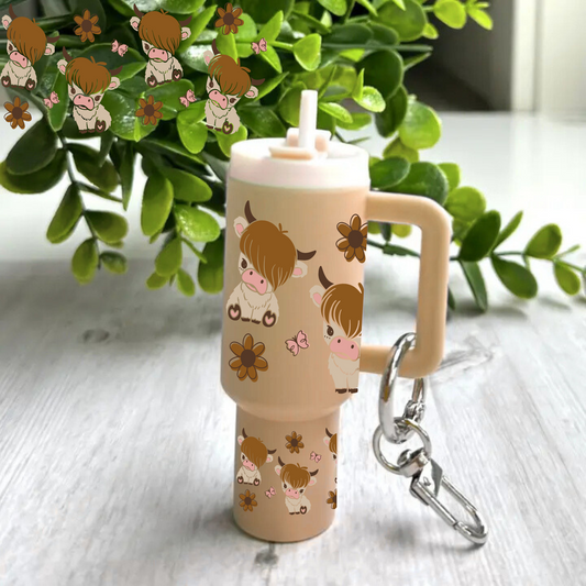 Highland cow-Mini tumbler wrap
