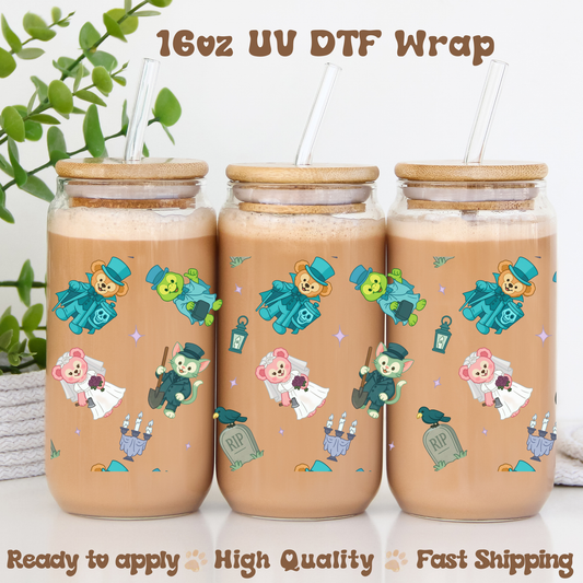 H Man -16oz UV DTF Wrap